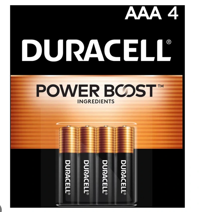 DURACELL BATTERY USA AAA-4PK 1CT