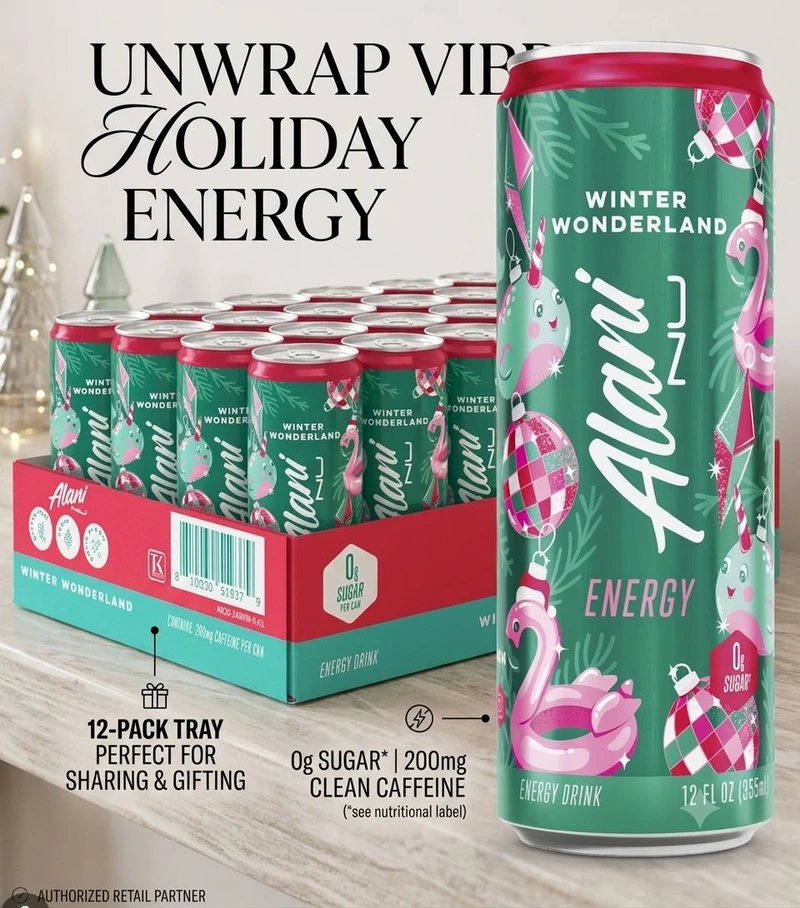ALANI ENERGY DRINK WINTER WONDERLAND 12 OZ 24CT PK