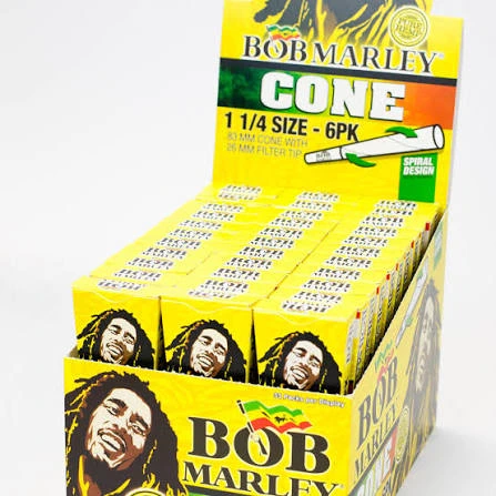 BOB MARLEY CONE 1 1/4 6CT