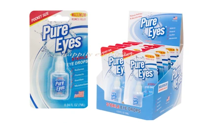 PURE EYES EYE DROPS REDNESS RELIEF 24 OZ