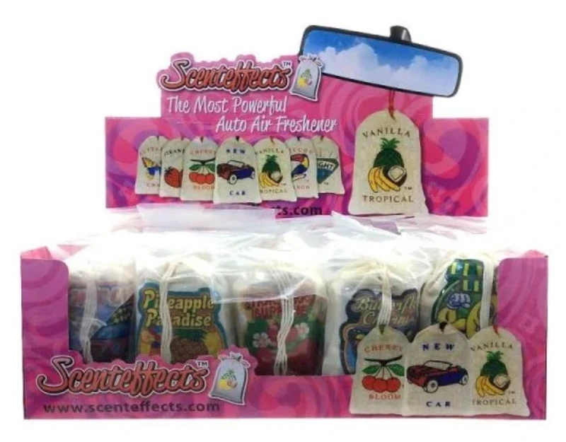 SCENT EFFECTS VANILLA TROPICAL AIR FRESHENERS