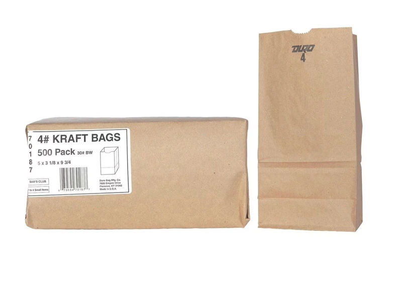 KRAFT PAPER BAG #4 8X500