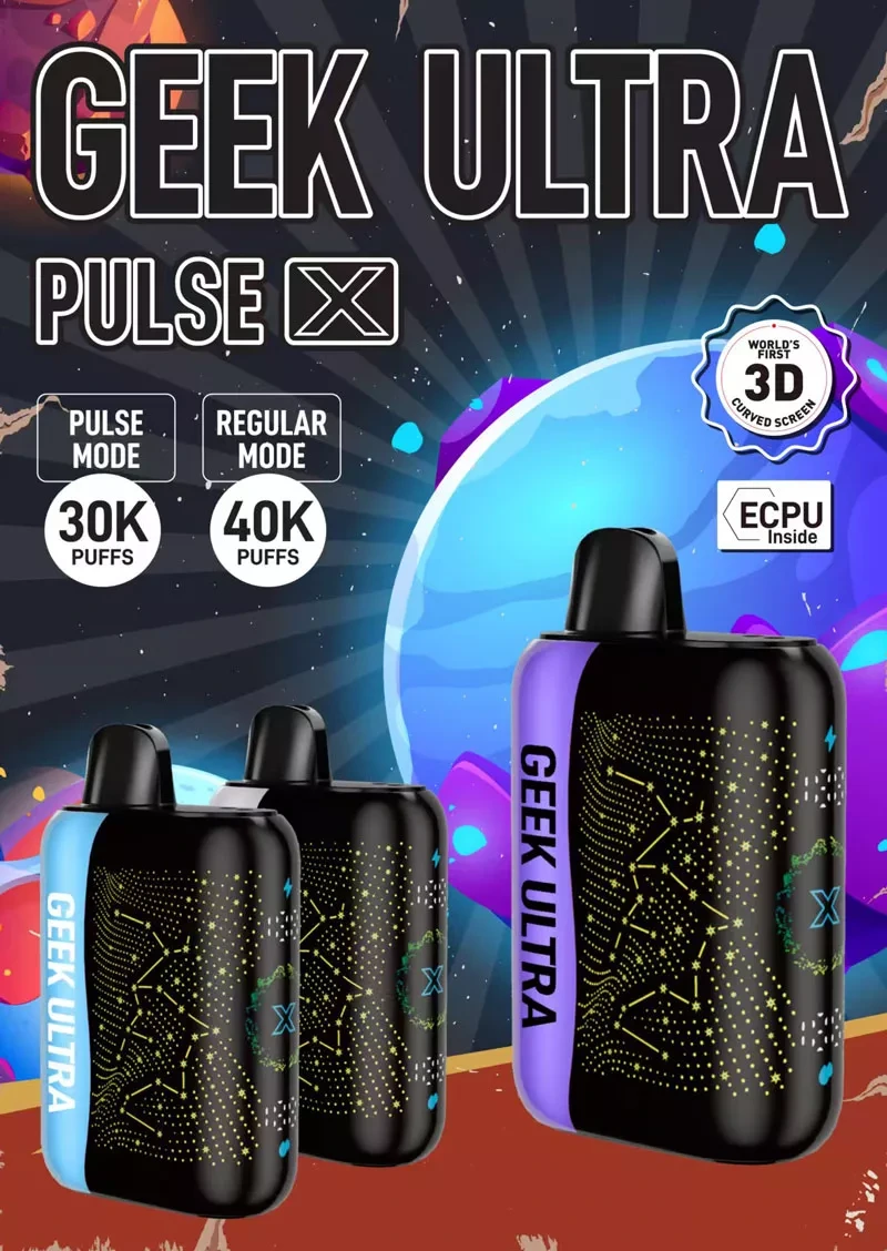 GEEK PULSE ULTRA X 30ML 40K DISPOSABLE-5CT