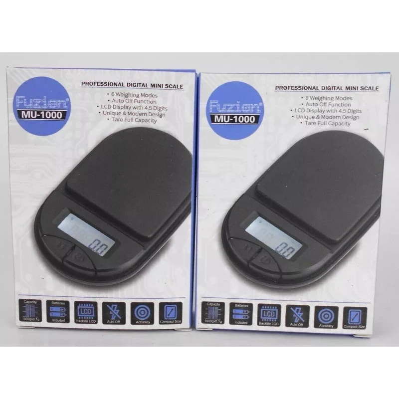 FUSION SCALE MU-1000 DIGITAL MINI SCALE