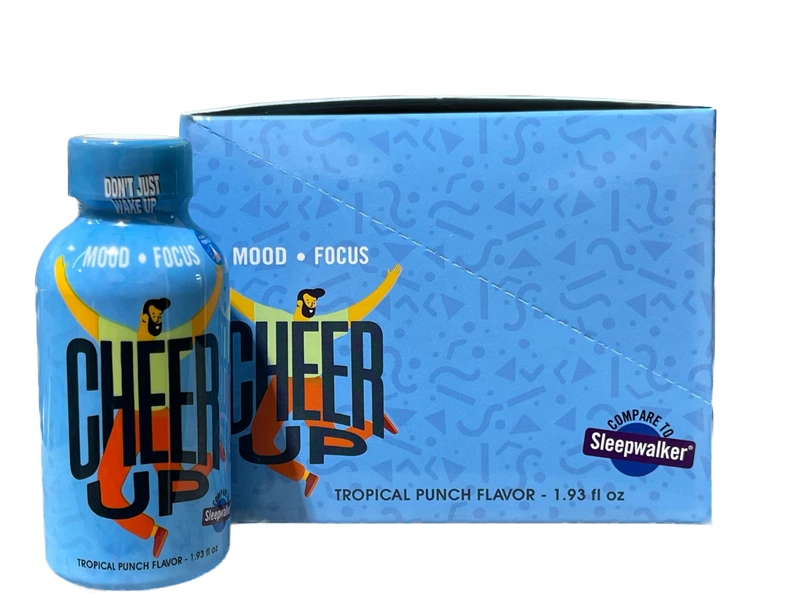 CHEER UP ENERY 1.93OZ SHOT TROPICAL PUNCH 12CT