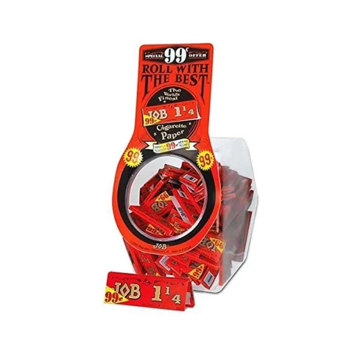 JOB ORANGE 1 1/4 100 BOOKLET PK JAR
