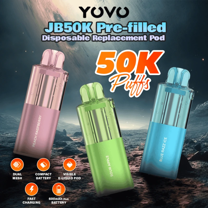 YOVO JB 15ML 50K POD-5CT