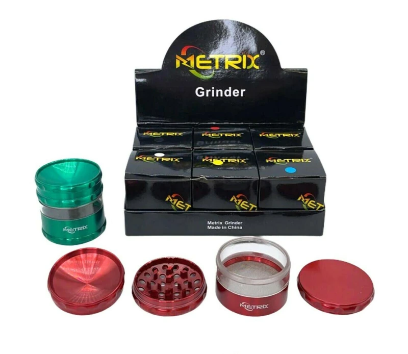 METRIX G-80 63 MM 4 LAYERS GRINDER 6CT