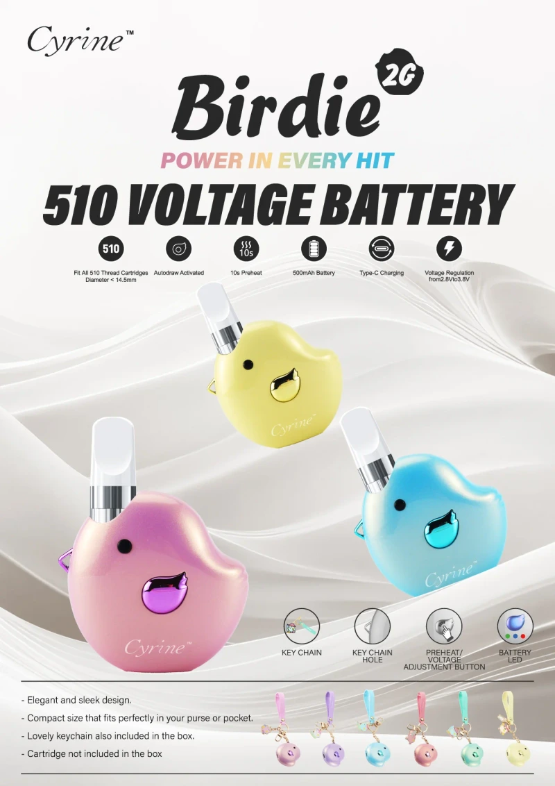CYRINE BIRDIE BATTERY 510