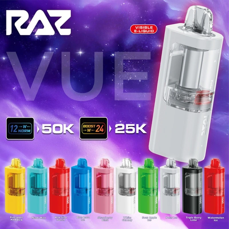 RAZ VUE 13ML 50K POD-5CT