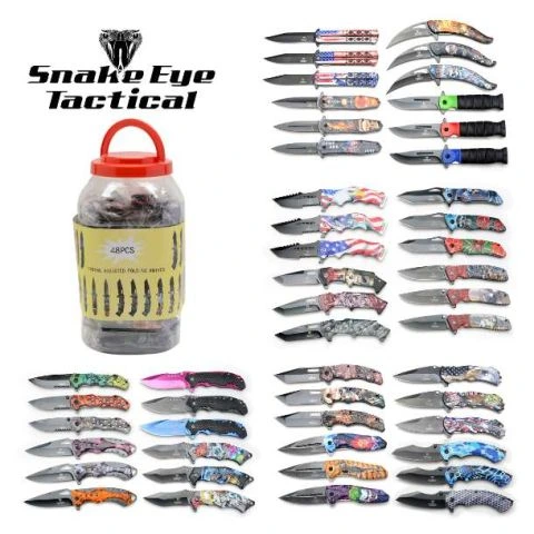 SNAKE EYE KNIFE 48CT JAR