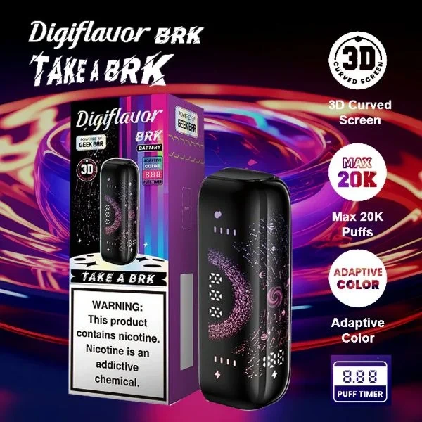 DIGIFLAVOR BRK BATTERY 1000mAH-5CT