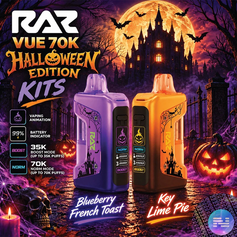 RAZ VUE 16ML 70K HALLOWEEN EDITION POD-5CT
