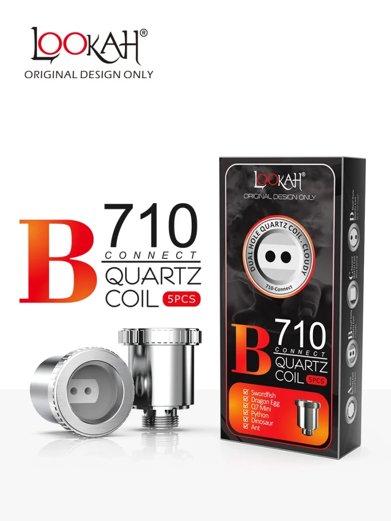 LOOKAH 710 QUARTZ B COIL 5PCS/PK