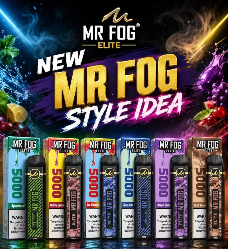 MR FOG ELITE 13ML 50K DISPOSABLE-8CT