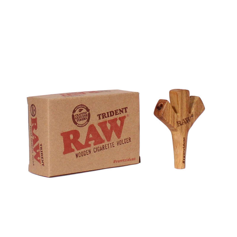 RAW WOODEN CIGARETTE HOLDER