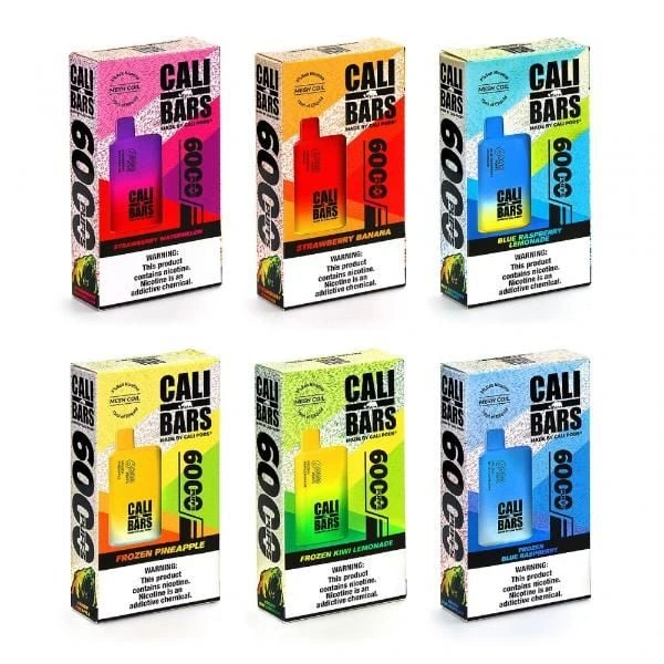 CALI BARS 15ML 6K DISPOSABLE-6CT