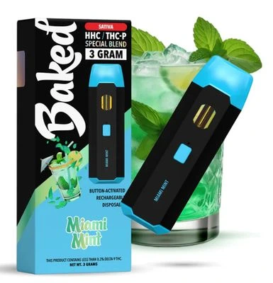 Baked 3g HHC / THC-P Special Blend Disposable