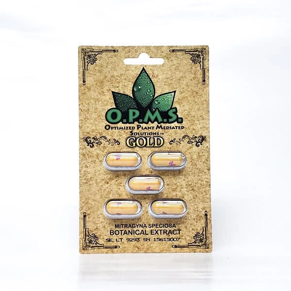 Opms Gold Capsule | 5 Count