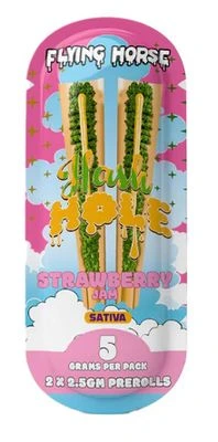 Flying Horse 5g Hash Hole 2-Pack Pre-Roll
