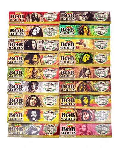 Bob Marley Rolling papers 50 - 1/4 size pure hemp