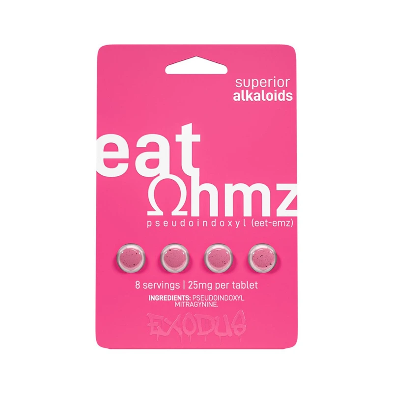Eat Ohmz Pseudoindoxyl Kratom Alkaloid Blend Tablets