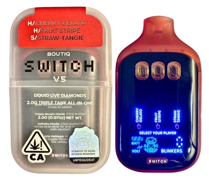 Boutiq Switch V5 - THCP Liquid Live Diamonds Disposable