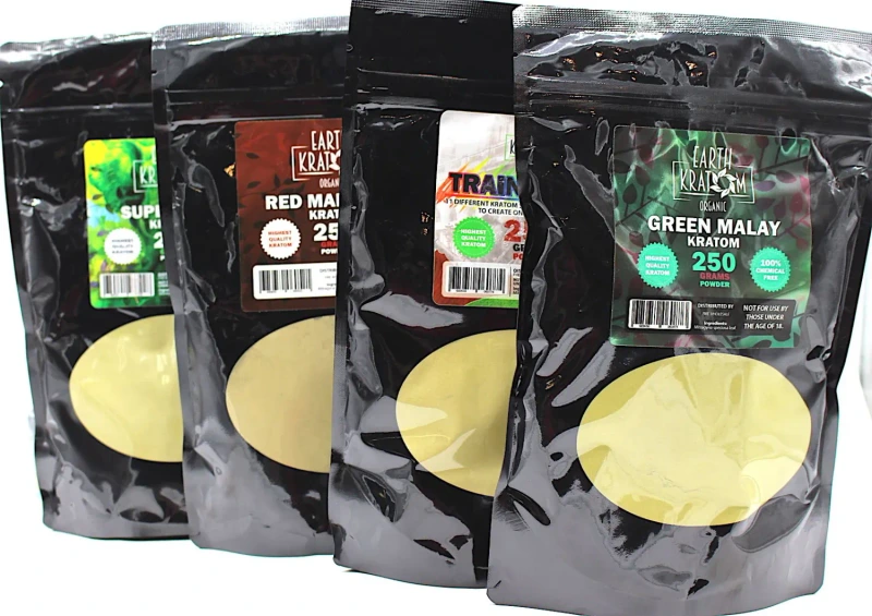 Earth Kratom Organic 250 Grams Powder — Green Malay
