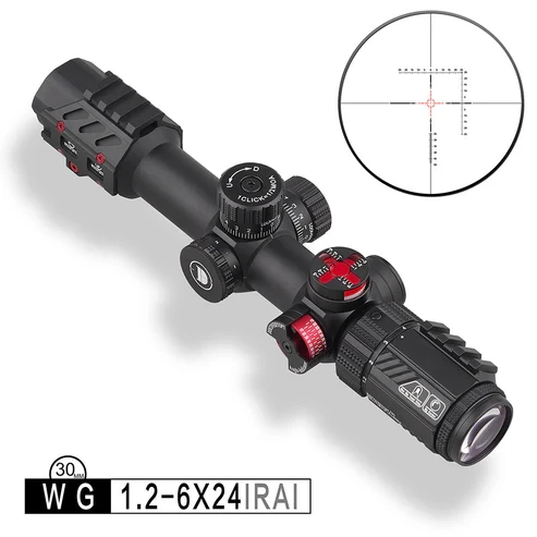 DISCOVERYOPT WG 1.2-6X24IRAI SFP-MOA Diameter:30MM Tactical Optics Scopes