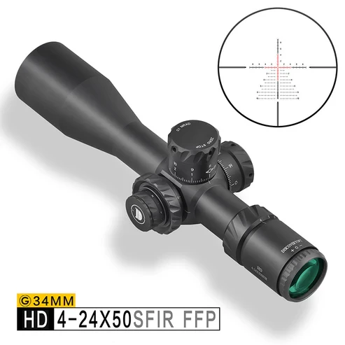 DISCOVERYOPT HD GEN2 4-24X50SFIR FFP-MRAD-Z/L Diameter:34MM Optics