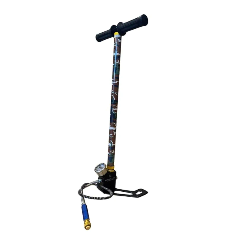 Airgun King pcp Pump camo Colour 3 Stage for air Rifle High-Pressure Hand Pump