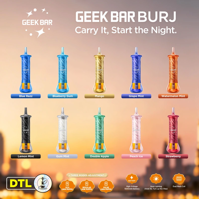 GEEK BAR BURJ 80K