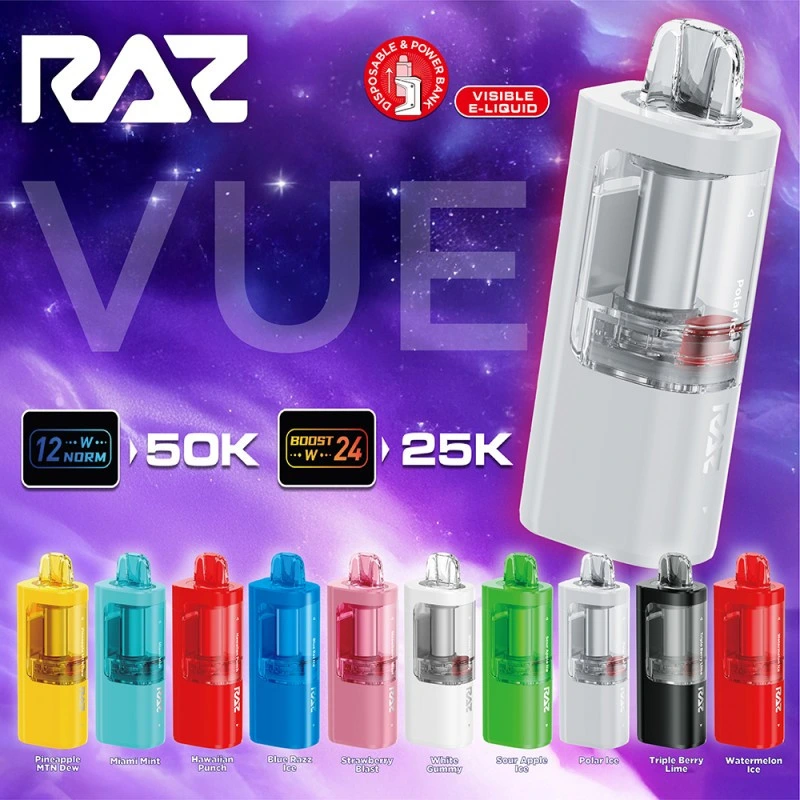 RAZ VUE Disposable Pods - 50K Puffs