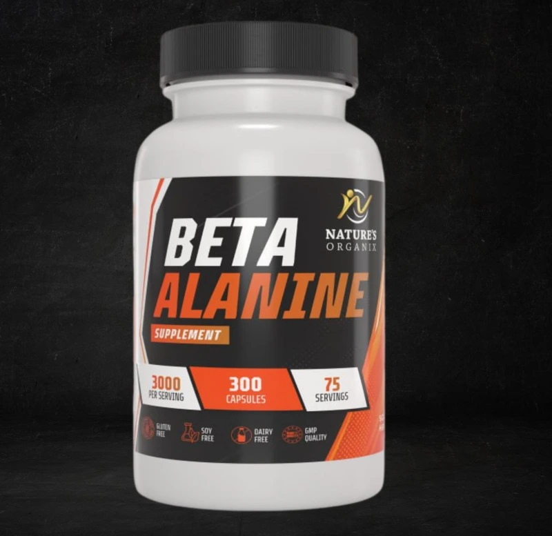 Beta Alanine Capsules 300ct - 75 Servings - 3000MG PER Serving