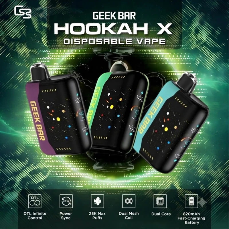 Geek Bar Hookah X 25K Disposable