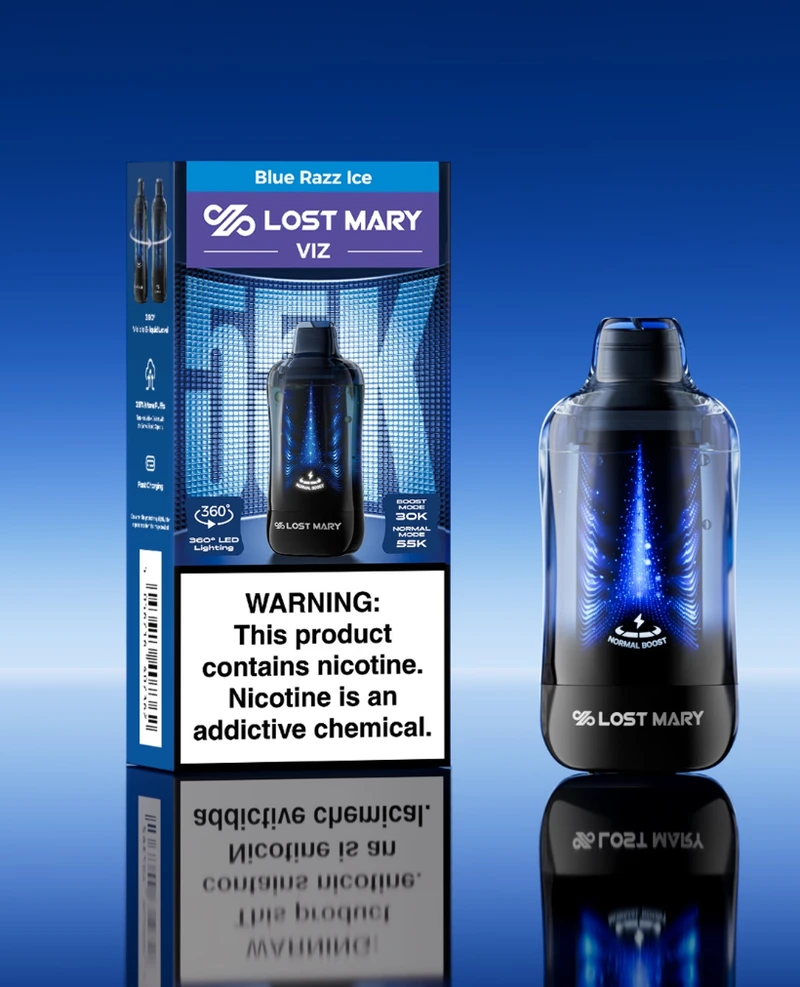 Lost Mary VIZ Rechargable Disposable | 55000 Puffs | 5% Nicotine | 5 Count Display