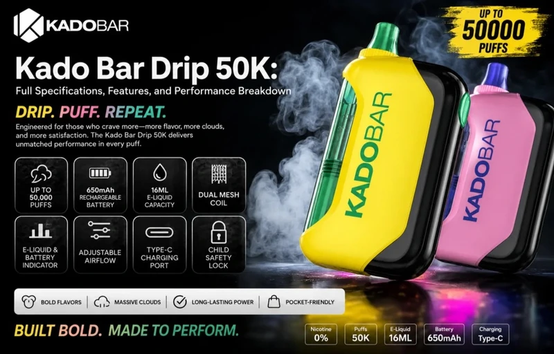 KadoBar Drip 50k Puffs