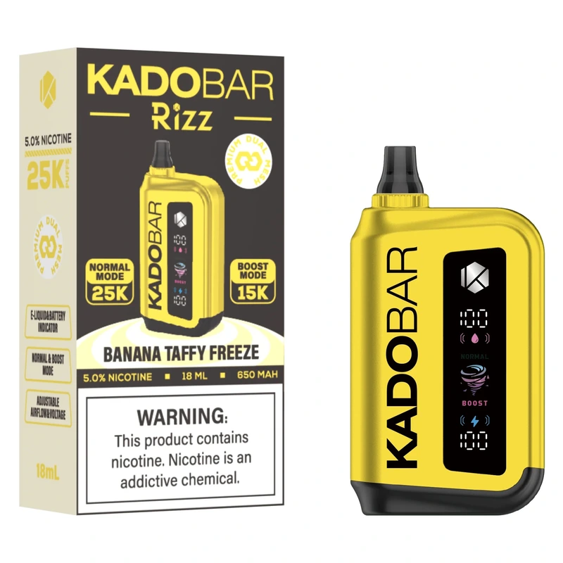 Kado Bar Rizz 25K — Banana Taffy Freeze