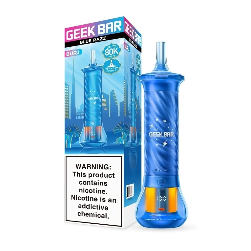 GEEK BAR BURJ 80K — Blue Razz
