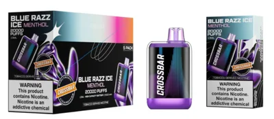 Crossbar 20k — Blue Razz Ice