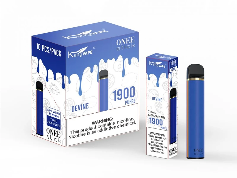 KangVape 1900 Puffs Disposable Vape One Stickk Devine Flavor (Box of 10)