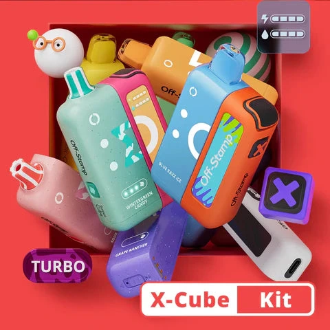 OFF-STAMP X CUBE 25K PUFFS DISPOSABLE VAPE KIT (BOX OF 5)