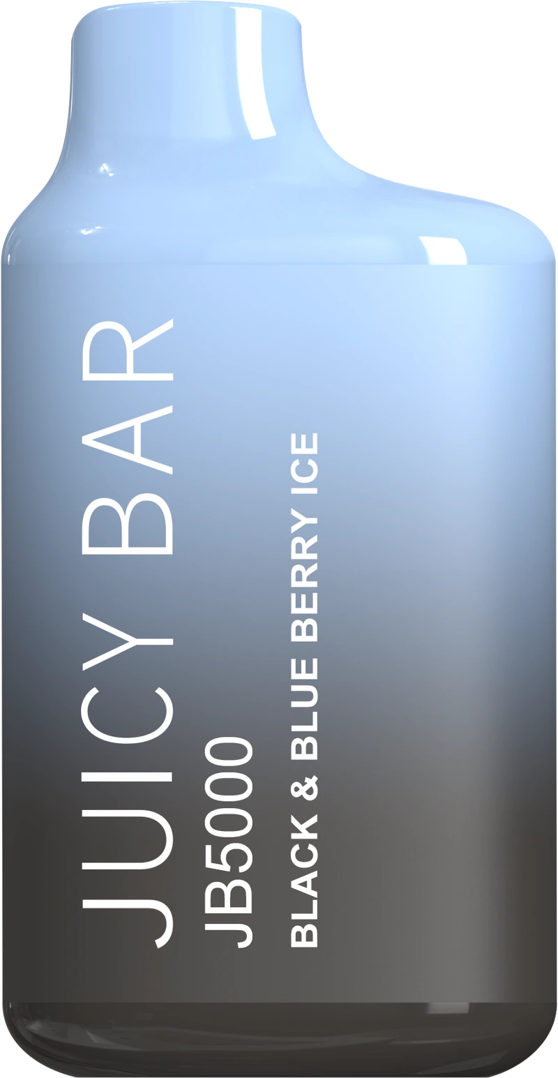 JUICY BAR JB5000 DISPOSABLE VAPE - 5000 PUFFS — Black and Blueberry Ice